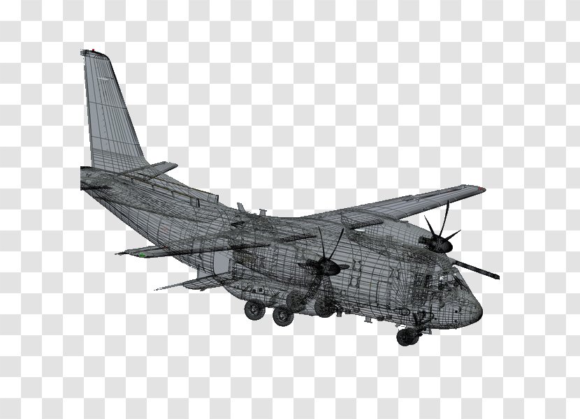 Military Transport Aircraft Airplane Propeller Aviation - Airliner - Spartan Transparent PNG