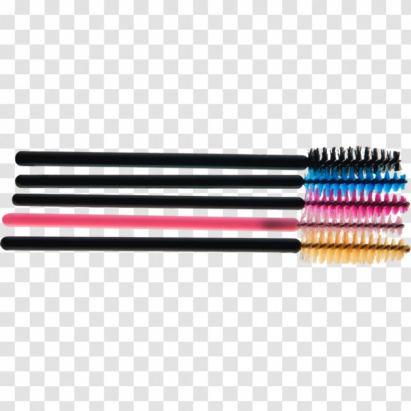 Eyelash Adhesive Coating Supplies Black - Bun - Brush Transparent PNG