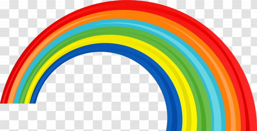 Cartoon Rainbow - Bicycle Tire - Web Design Transparent PNG