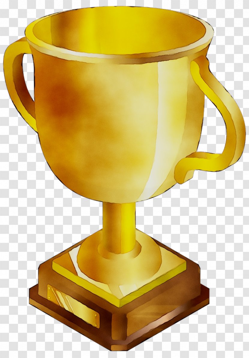 Trophy Yellow Product Design - Serveware - Cup Transparent PNG