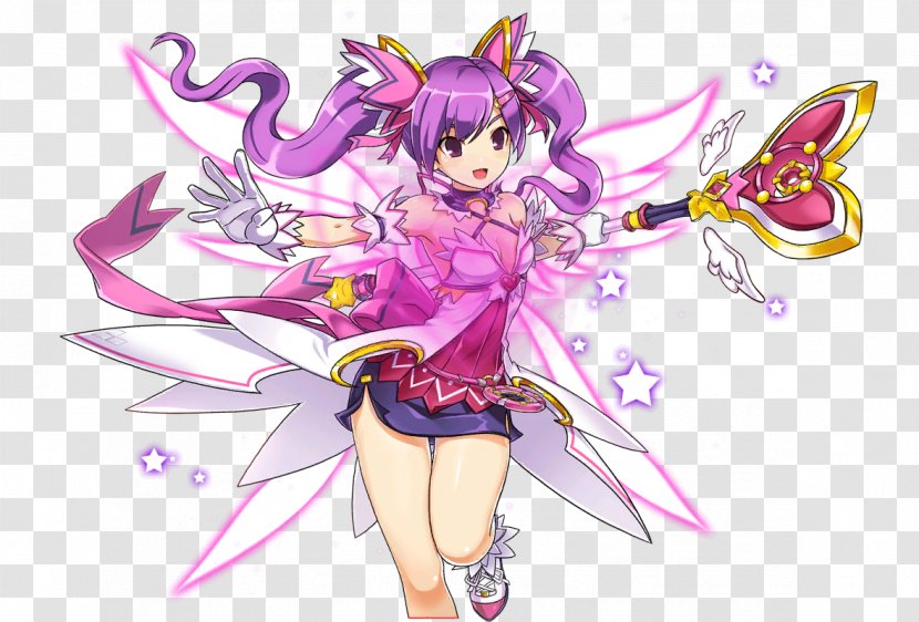 Elsword Magic Dimension Character - Heart - Witch Hair Transparent PNG