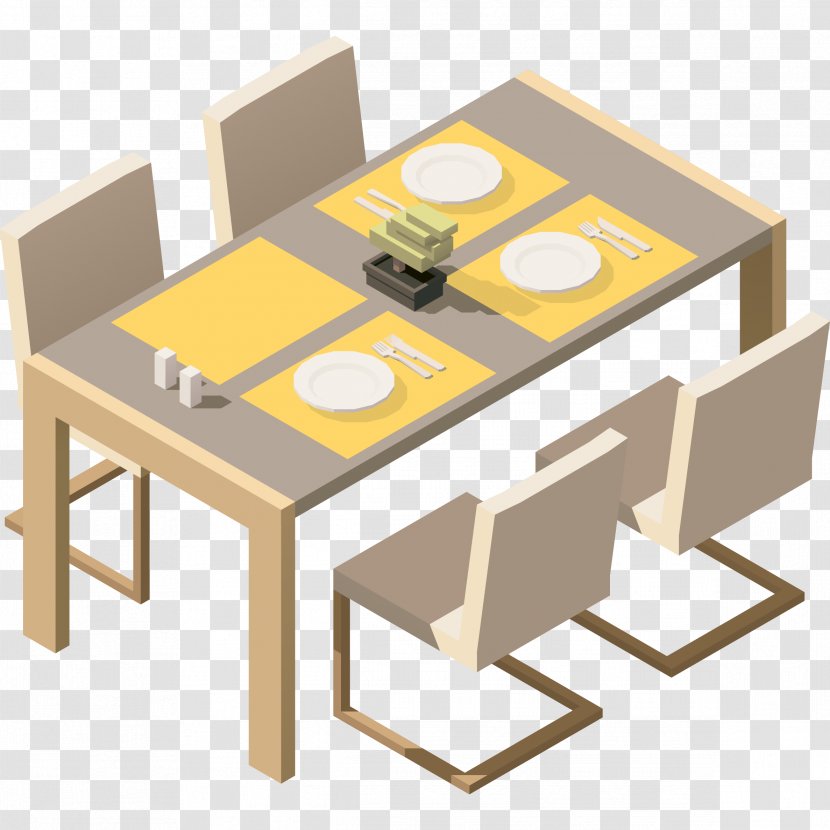 Table Bedroom Furniture Sets Dining Room Dinette Transparent PNG