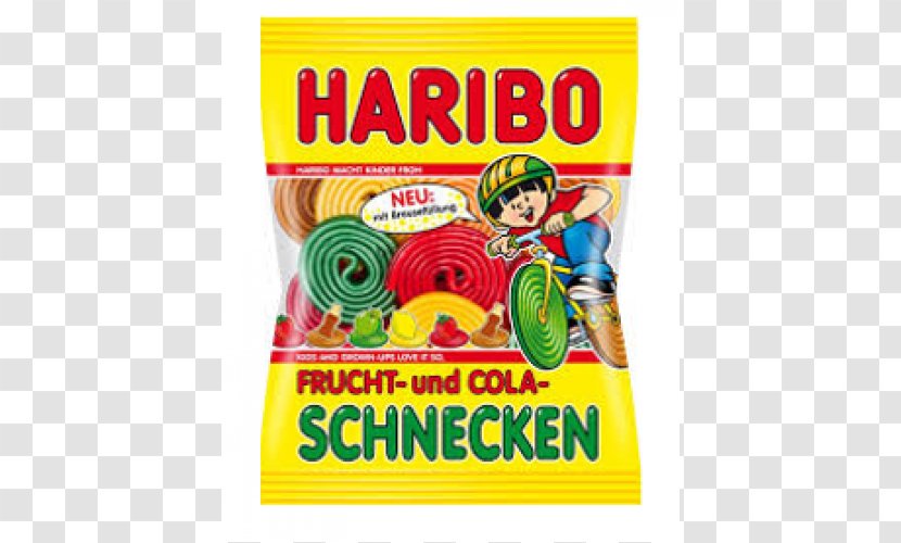 Salty Liquorice Gummi Candy Schnecken German Cuisine - Haribo Transparent PNG