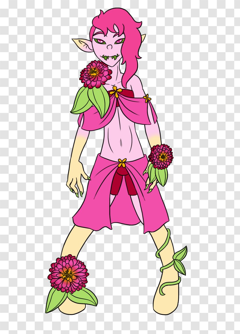 Costume Design Clothing - Cartoon - Little Flower Transparent PNG