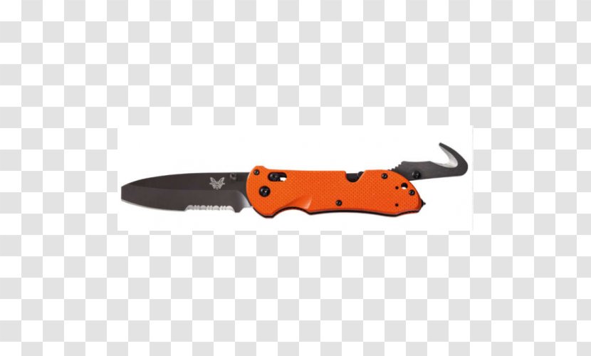 Knife Utility Knives Hunting & Survival Benchmade Blade - Orange Transparent PNG