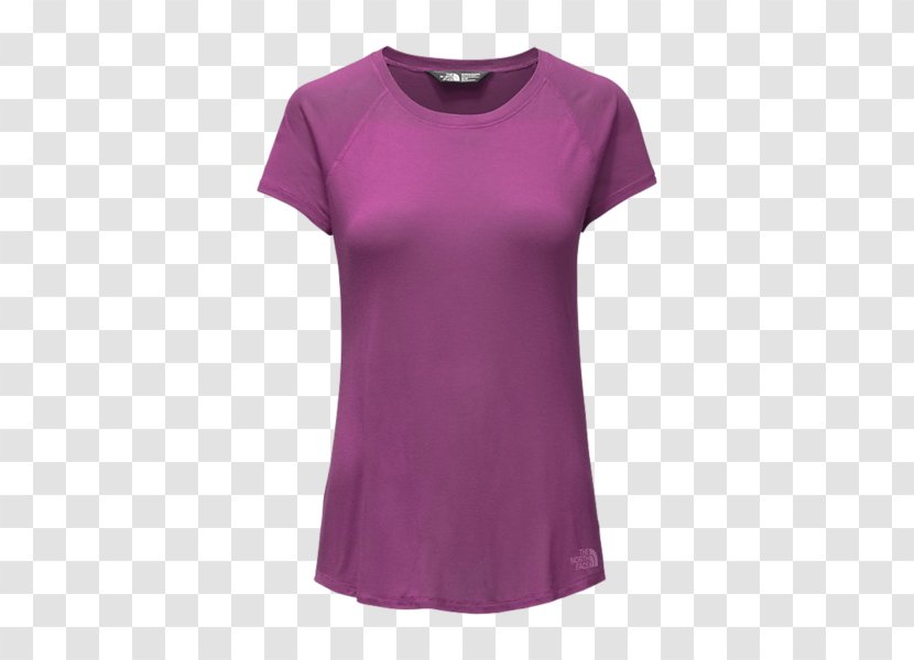 T-shirt Sleeve Neck Dress - Purple - Nike Inc Transparent PNG
