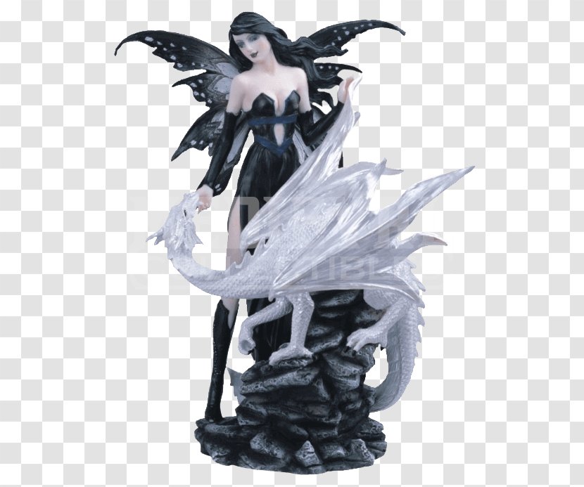Figurine Statue Fairy Collectable Dragon - Mythical Creature Transparent PNG