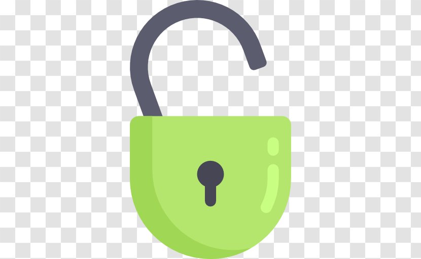 Audio Equipment Green Yellow - Security - Padlock Transparent PNG