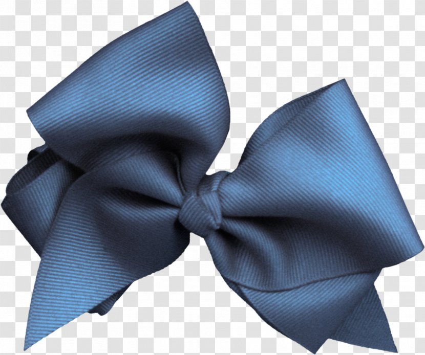 Bow Tie Blue Ribbon Necktie - Beautiful Transparent PNG