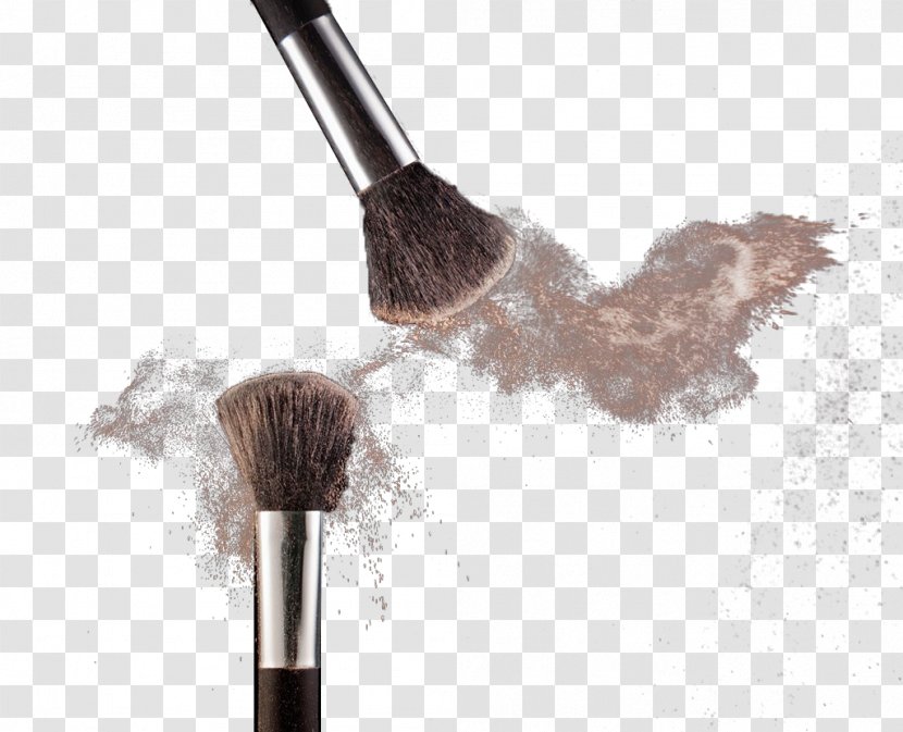 Makeup Brush Foundation Cosmetics Face Powder Transparent PNG