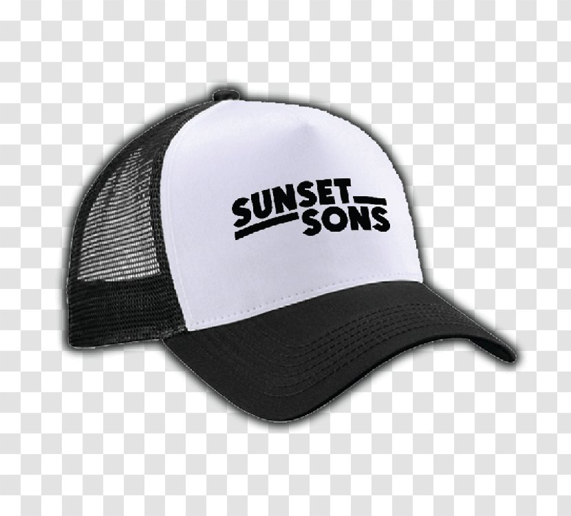 T-shirt Baseball Cap Trucker Hat - Black Transparent PNG