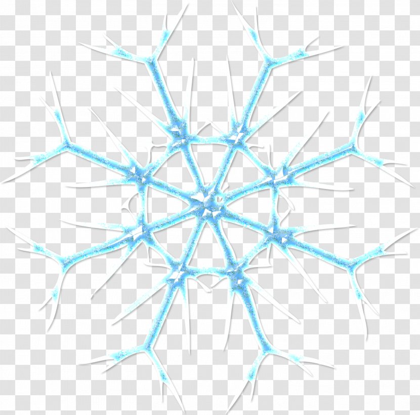 Symmetry Desktop Wallpaper Pattern - Tree - Snowflakes Transparent PNG
