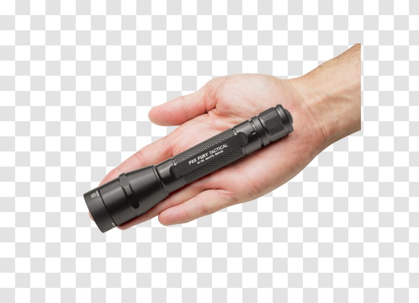 Flashlight SureFire P3X Fury Lumen - Tactical Light Transparent PNG