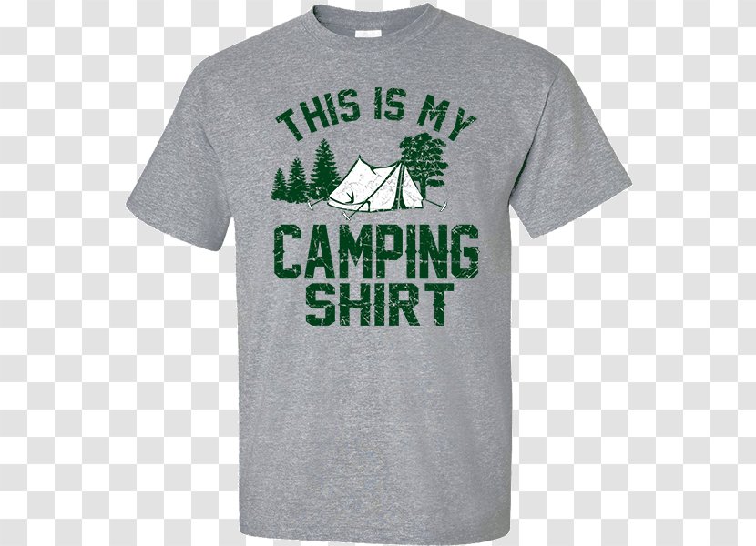 T-shirt Sleeve Camping Sweater - Frame Transparent PNG