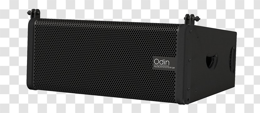 Audio Sound Box Black M - Hardware - Line Array Transparent PNG