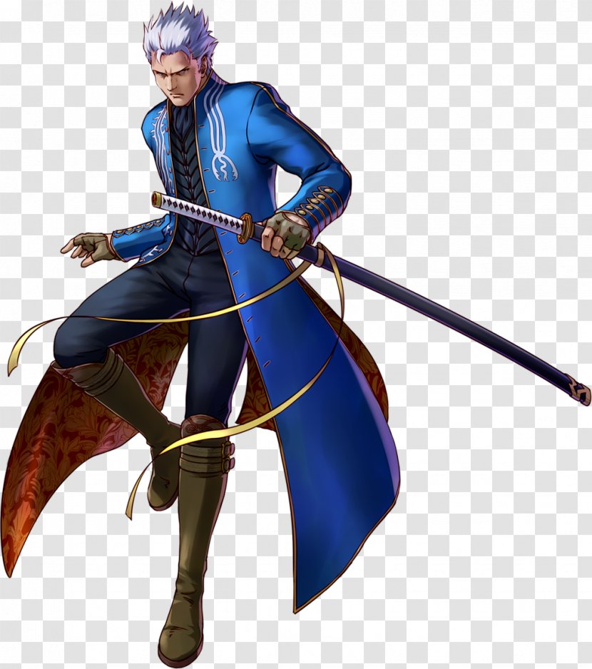 Project X Zone 2 Devil May Cry 3: Dante's Awakening DmC: Vergil - Concept Art Transparent PNG