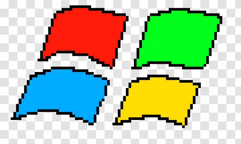 Pixel Art Logo - Text Transparent PNG