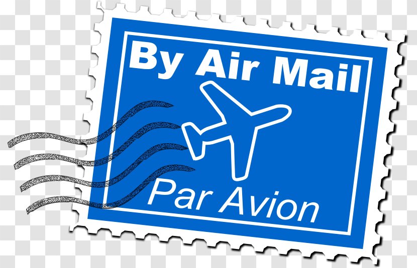 Airmail Stamp Postage Stamps Clip Art - Envelope Transparent PNG