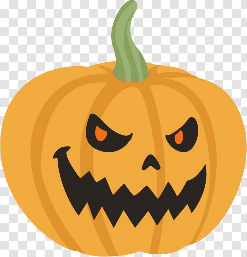 Jack-o-Lantern Halloween Carved Pumpkin - Cucurbita - Food Fruit Transparent PNG