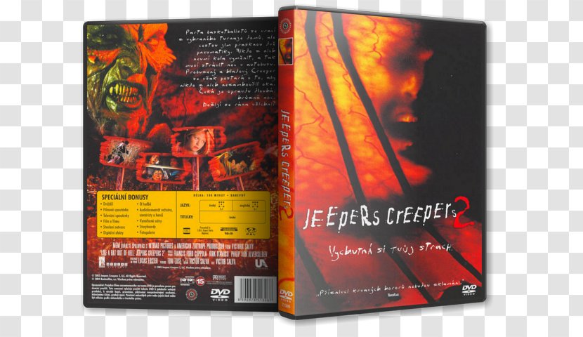 Horror Fiction STXE6FIN GR EUR Springfield DVD - Saw - Jeepers Creepers Transparent PNG