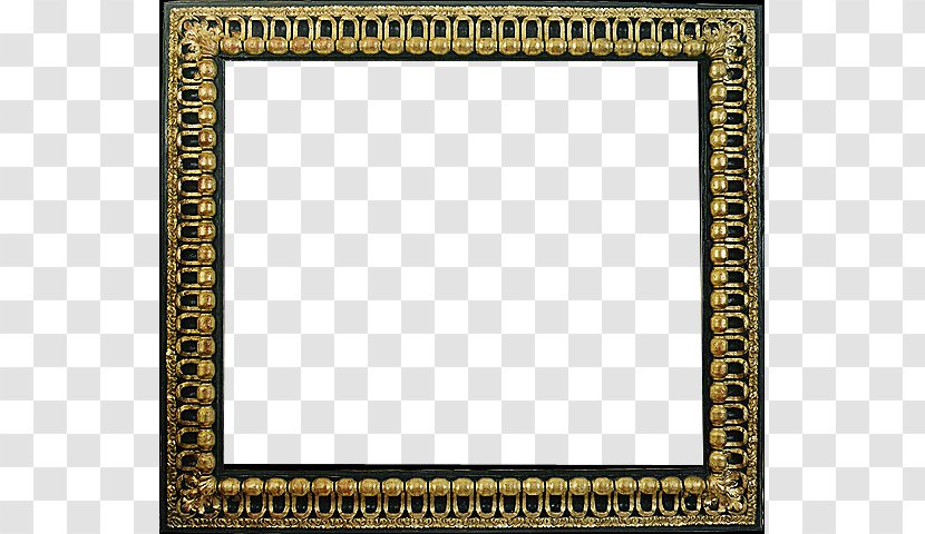 Picture Frame Painting Art - Wood Carving - Gold 7 Transparent PNG