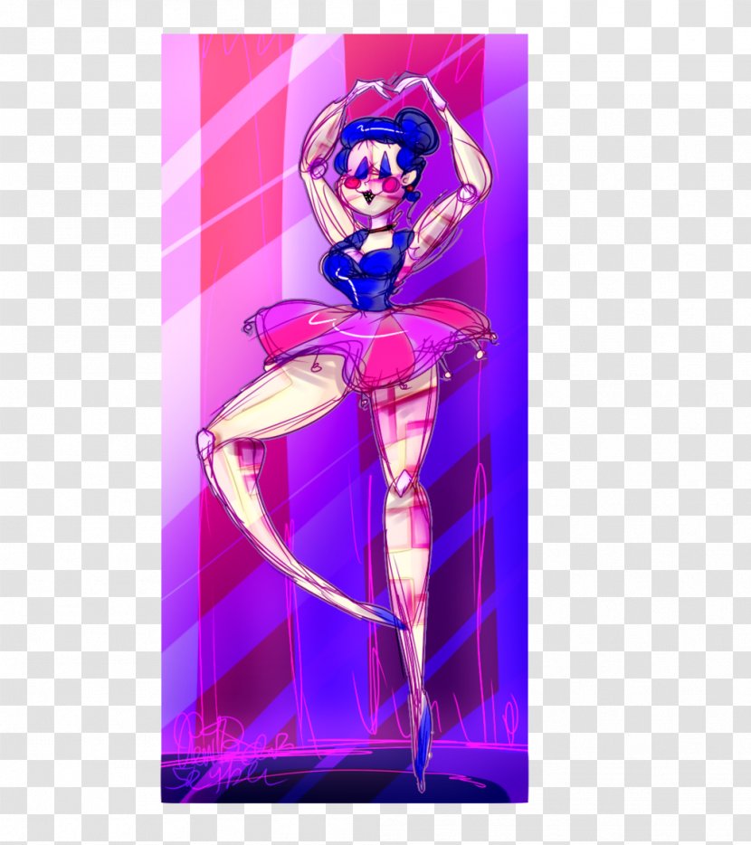 Five Nights At Freddy's: Sister Location Waifu Character 21 May Figurine - Fictional Transparent PNG