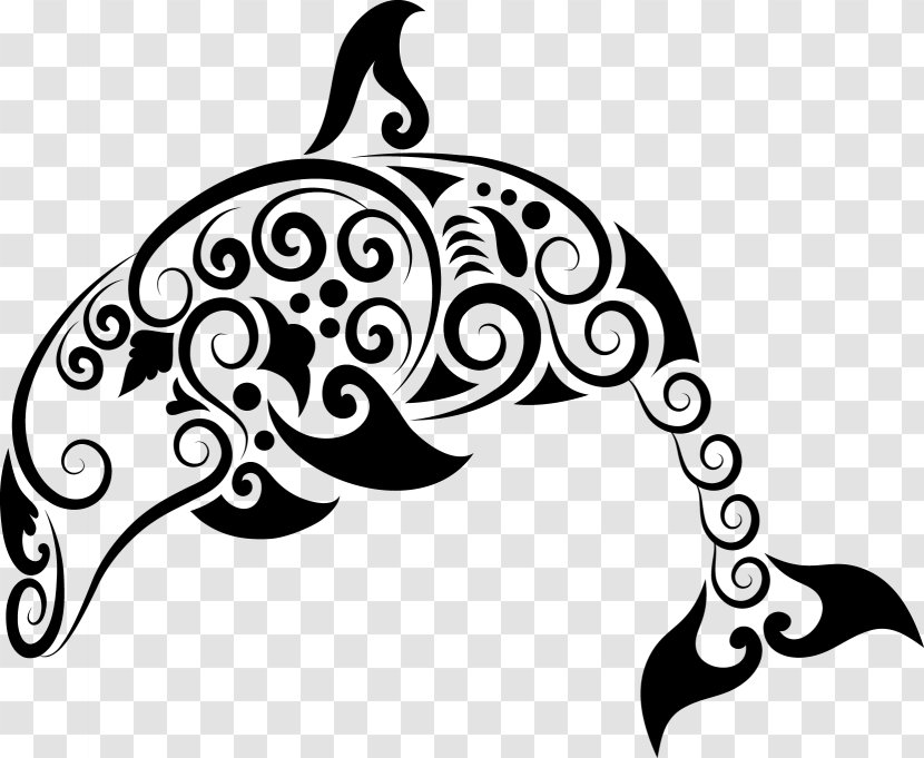 Drawing Animal Quilling Pattern - Vector Whale Transparent PNG