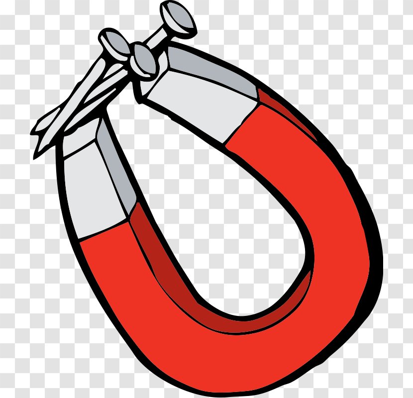 Horseshoe Magnet Cartoon Clip Art - Area - Home Improvement Clipart Transparent PNG