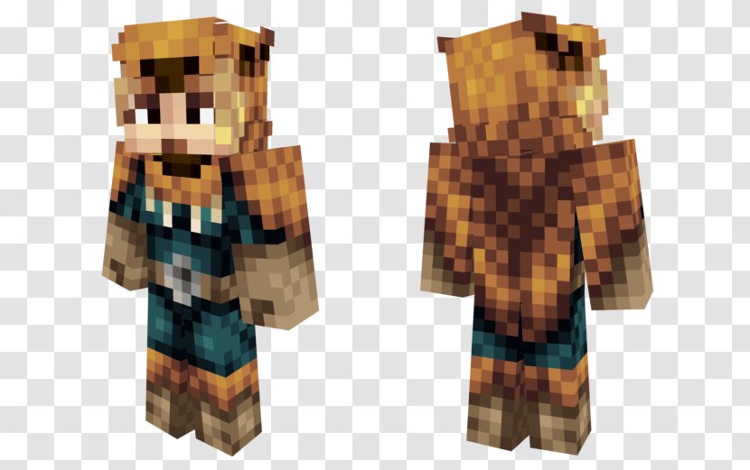 Minecraft Scrolls Mojang Skin Video Game - Fur Clothing - Winter Coat Transparent PNG