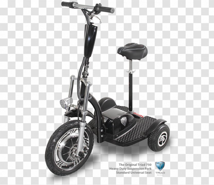 Electric Vehicle Motorcycles And Scooters Car Wheel - Scooter Transparent PNG