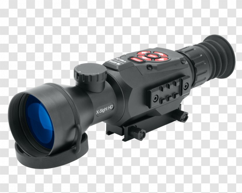 Telescopic Sight American Technologies Network Corporation High-definition Television Optics Video - Image Resolution - Sights Transparent PNG
