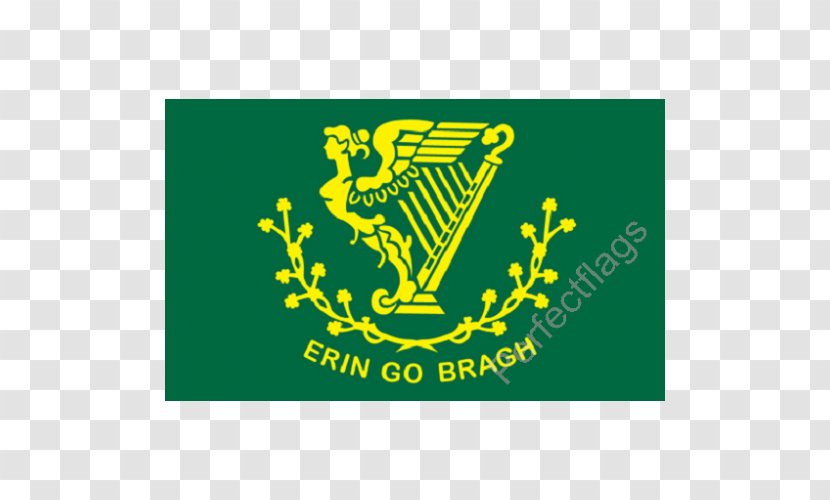 Flag Of Ireland Erin Go Bragh The United States - Label - Yugoslavia Transparent PNG