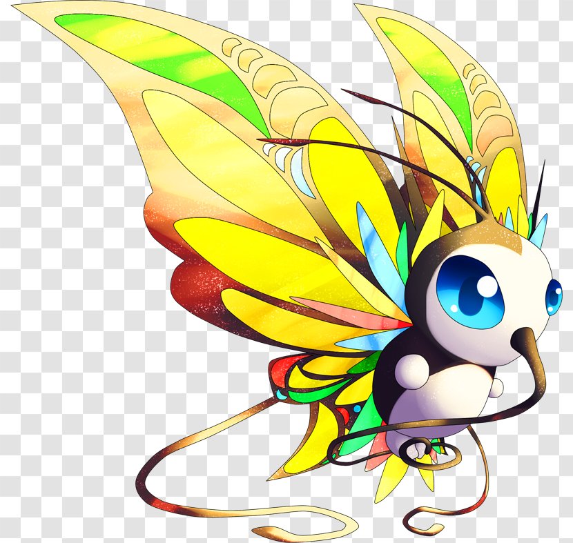 Beautifly Pokémon Dustox Butterfree Silcoon - Membrane Winged Insect - Pokemon Transparent PNG
