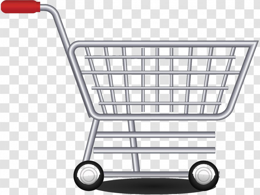 Shopping Cart Product Design Line Angle - Vehicle Transparent PNG