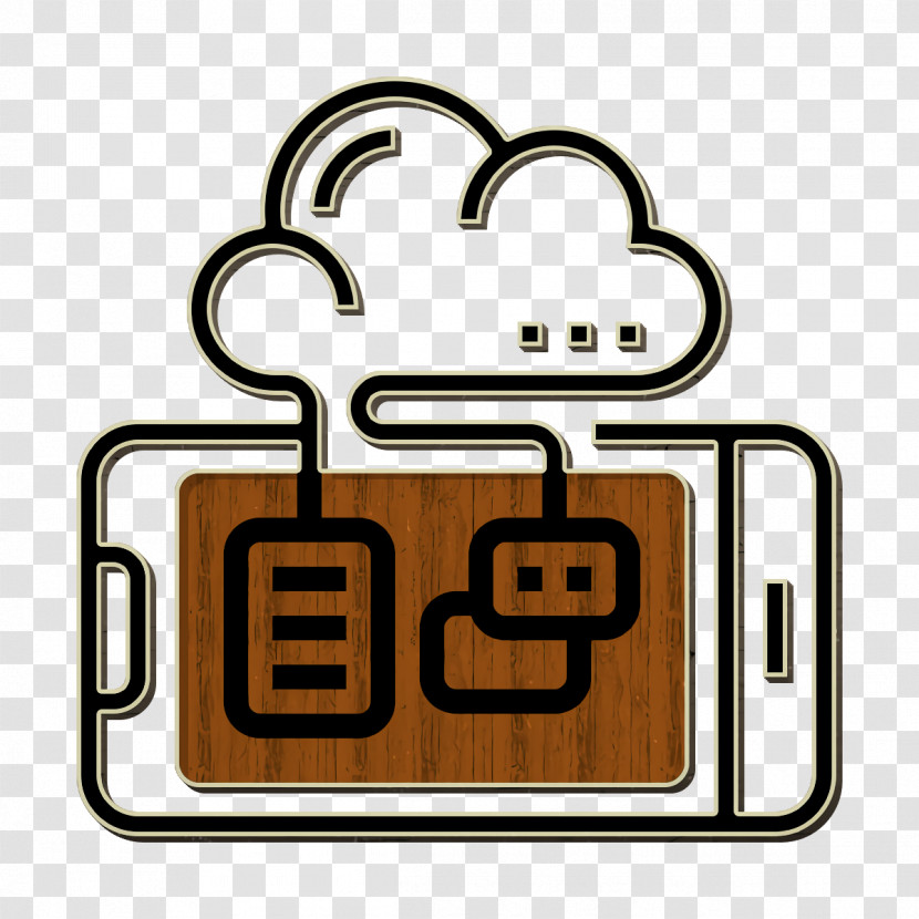Backup Icon Smartphone Icon Cloud Service Icon Transparent PNG
