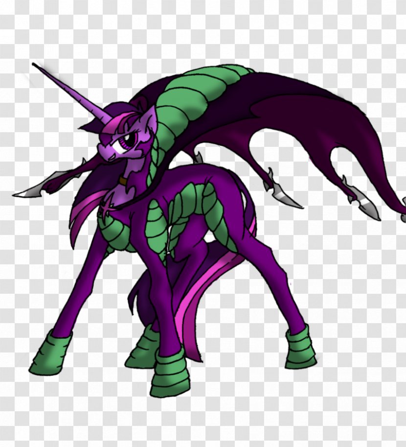Horse Demon Supervillain - Purple Transparent PNG