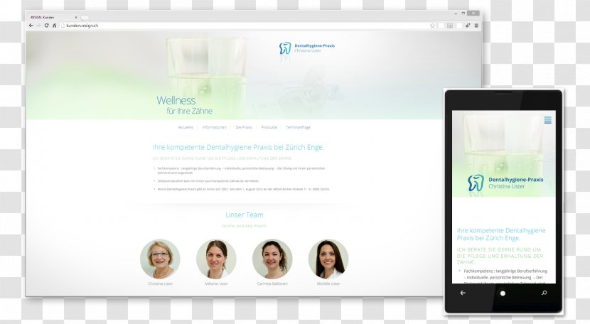 Web Page Brand - Multimedia - Baer Dental Designs Transparent PNG