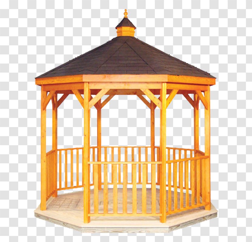 Gazebo Pergola Wood The Home Depot Garden - Pavilion Transparent PNG