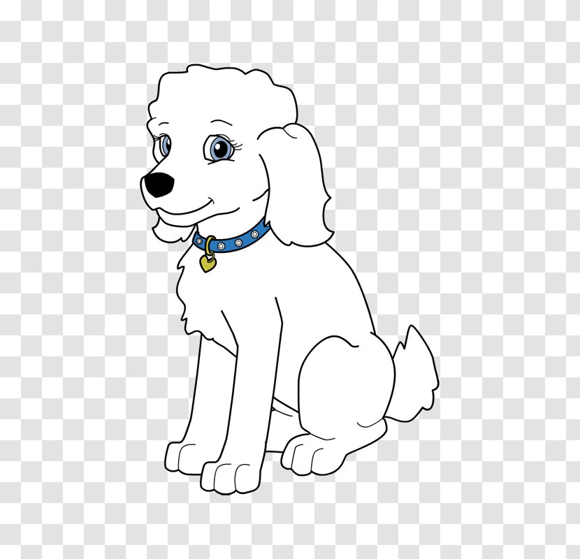 Dog Puppy Drawing - Cartoon - Poodle Transparent PNG