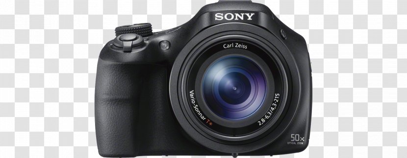 Sony Cyber-shot DSC-HX400V Point-and-shoot Camera 索尼 Bridge - Cybershot Transparent PNG