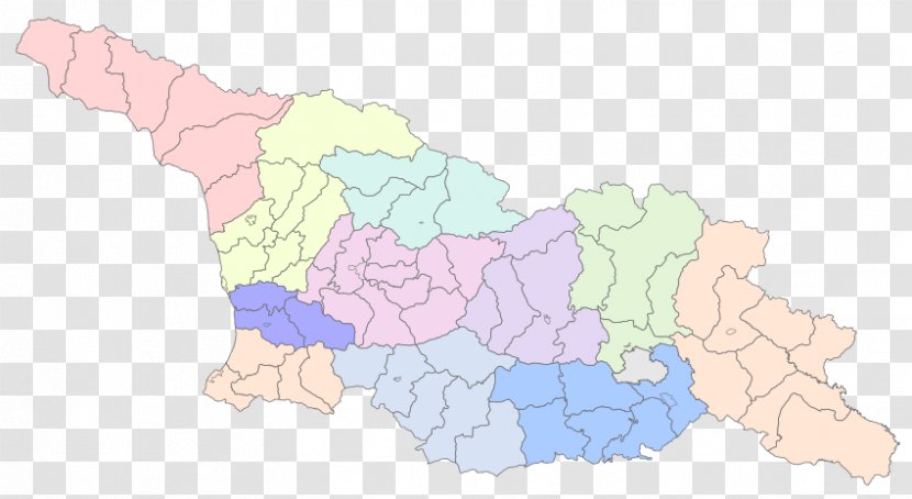 Marneuli Akhaltsikhe Municipality Administrative Division Bolnisi - Map Transparent PNG