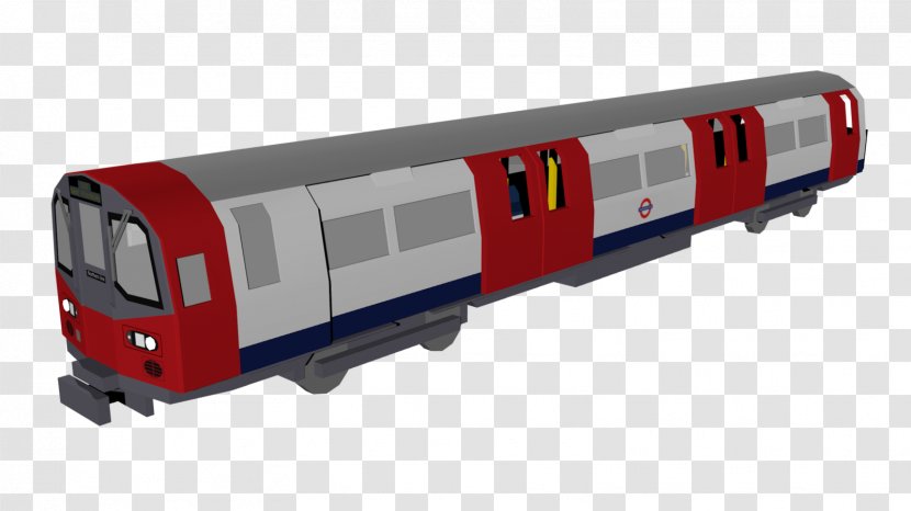 Train London Underground 1995 Stock Rail Transport Railroad Car Transparent PNG