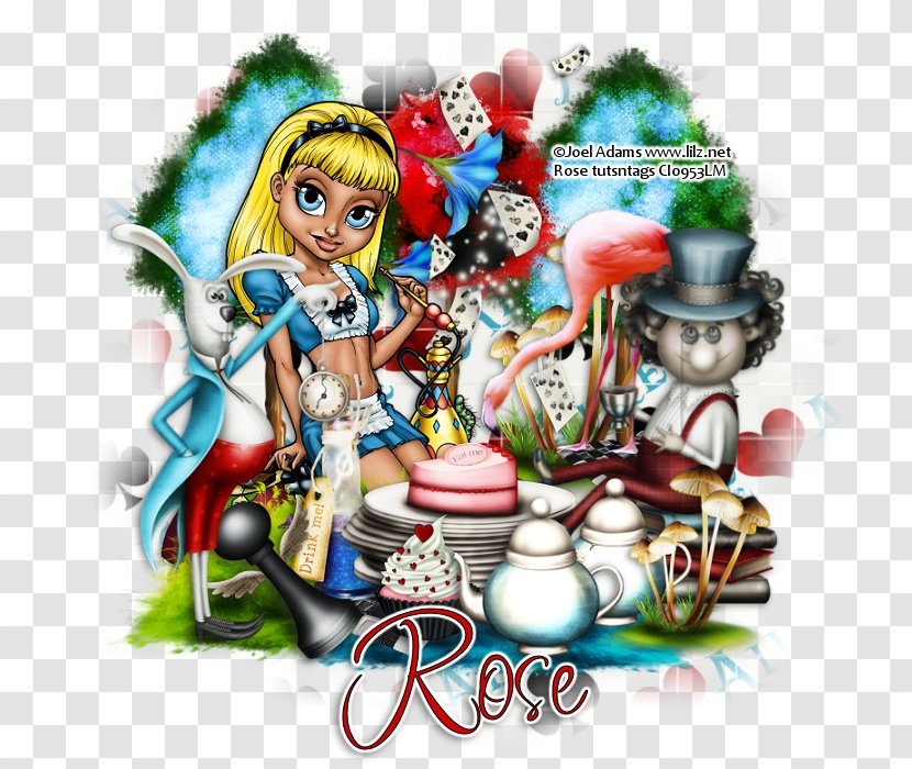 Bad Alice Christmas Cartoon Desktop Wallpaper - Computer Transparent PNG