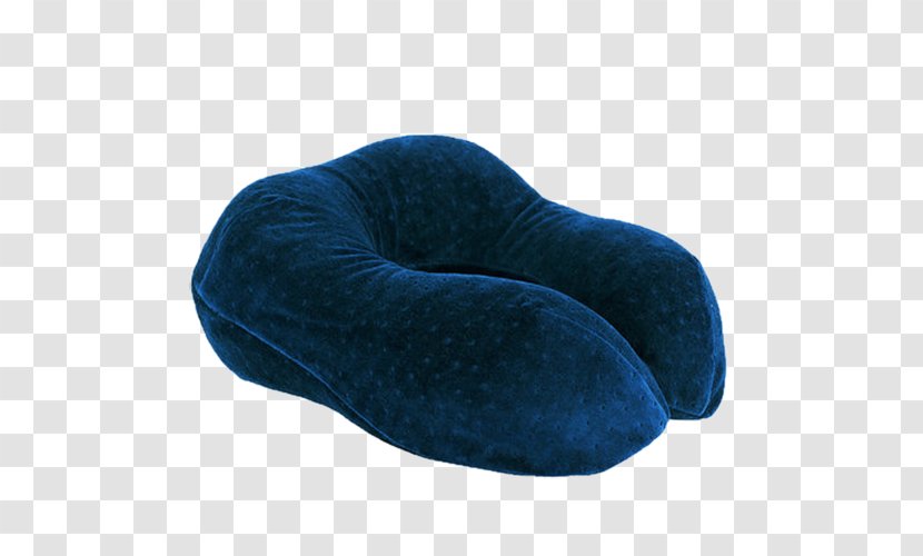 Bolster Throw Pillow Cushion Neck - Head - Dark Blue Classical Elegance U-pillow Transparent PNG