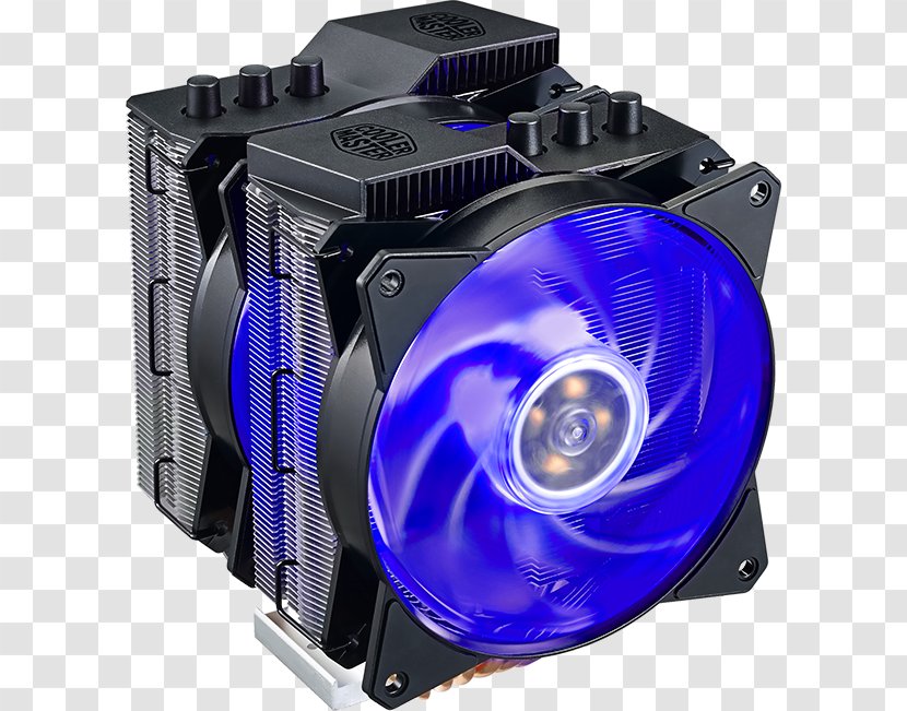 Computer System Cooling Parts Cooler Master Heat Sink Air Central Processing Unit - Personal - AIR COOLER Transparent PNG