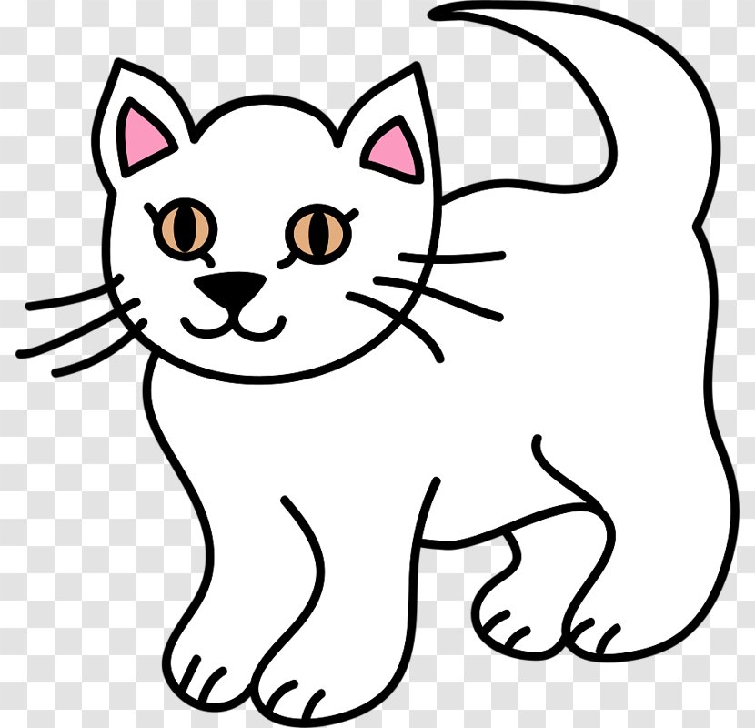 Kitten Whiskers Wildcat Domestic Short-haired Cat - Tree - Lovely Hand-painted Transparent PNG