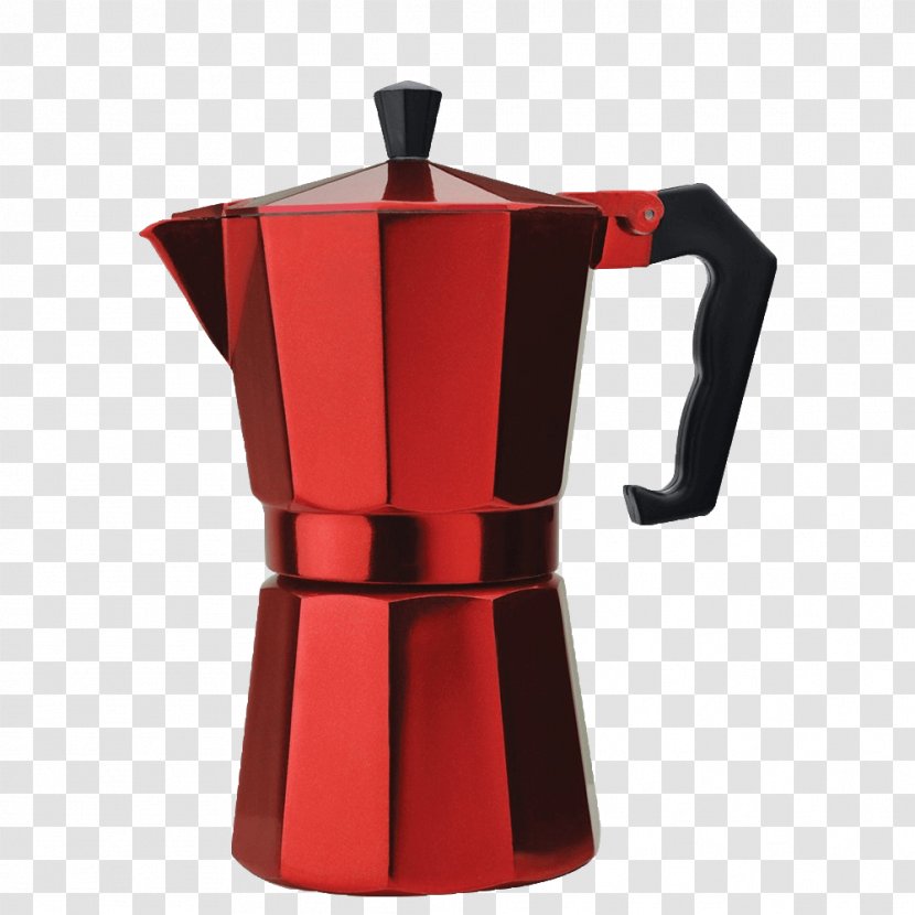 Moka Pot Espresso Machines Coffee Cappuccino - Demitasse Transparent PNG