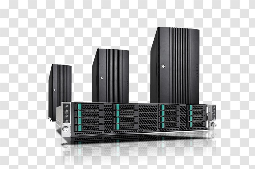 Computer Servers Cases & Housings Hardware Network Disk Array - Case Transparent PNG