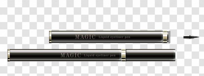 Ballpoint Pen - Black Eyebrow Vector Transparent PNG