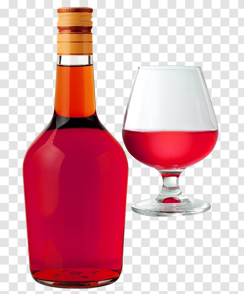 Red Wine Glass Liqueur - Drinking - Creative Cheers Transparent PNG